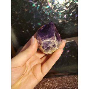 Polished Amethyst Top  #24 6.3oz